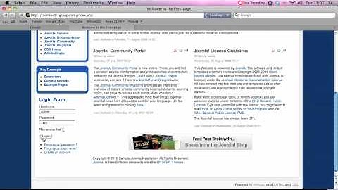 An Introduction to Joomla