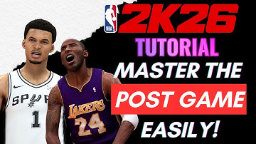 DOMINATE with the BEST POST UP GUIDE in NBA 2K26! BEGINNER and ADVANCED tutorial