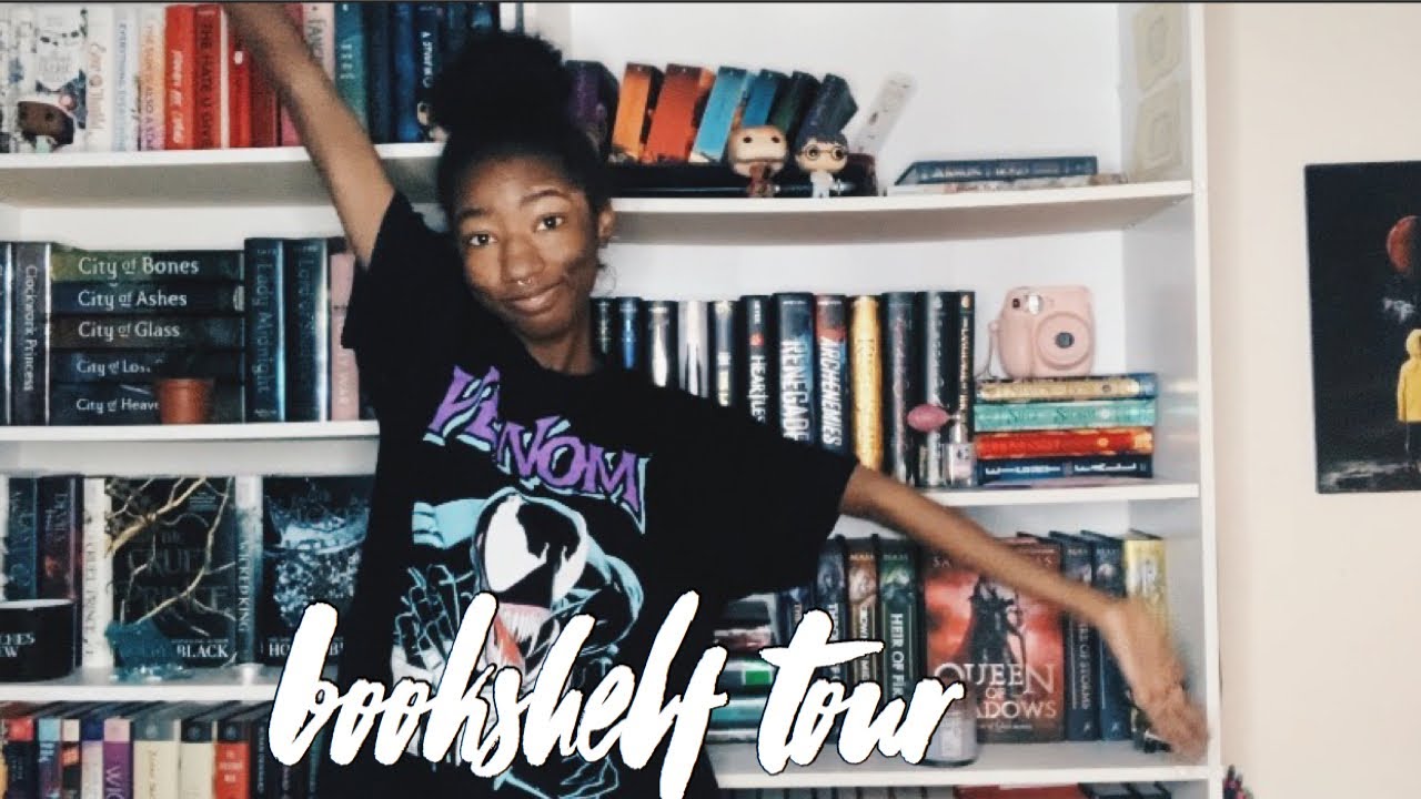 bookshelf tour 2020