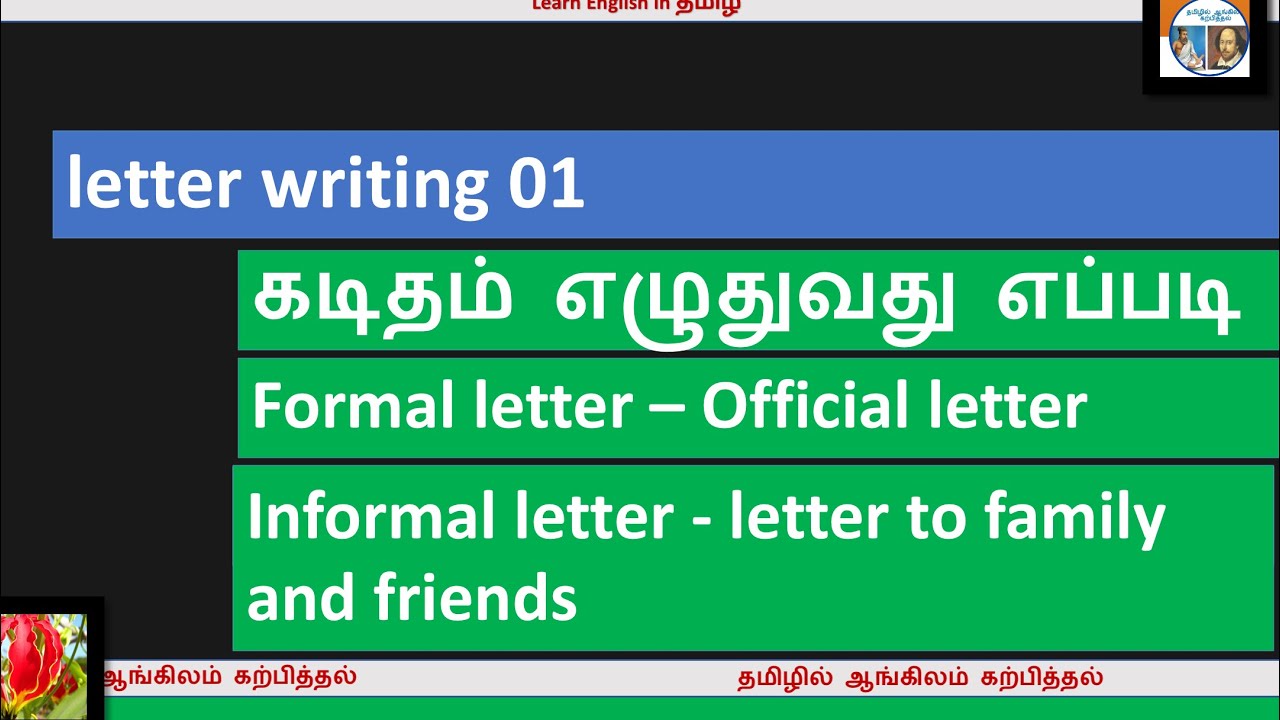 How To Write Letters Formal Letter Informal Letter Explained In How To Write Letters Formal Letter Informal Letter Explained In