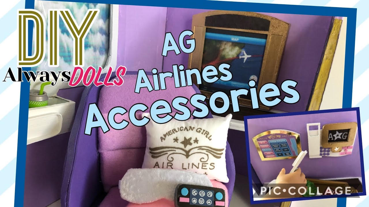 DIY American Airlines Plane Accessories 
