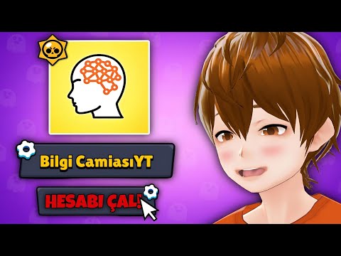 KARDEŞİMİN BRAWL STARS HESABINI ÇALDIM 😅 @BilgiCamiasi