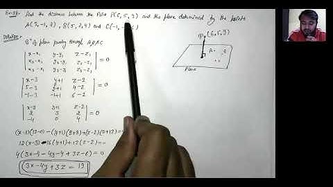 12th || 3 D || Ch. 11 Example 28 Solution || Three Dimensional Geometry || Part No. 16