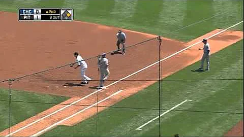 2011/07/10 Pirates turn four double plays