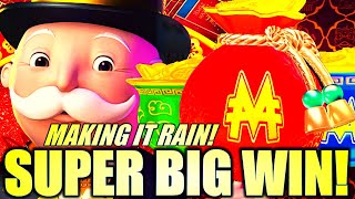 ★SUPER BIG WIN!★ MAKING IT RAIN!! 💸 🤑 $9.40 BET! MONOPOLY LUNAR NEW YEAR Slot Machine (L&W) screenshot 5