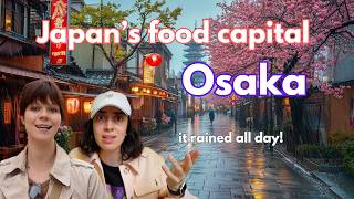 First Impressions of Osaka, Japan (food tour travel vlog)