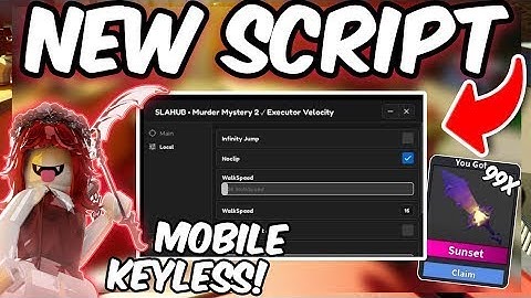 MURDER MYSTERY 2 SCRIPT │ AIMBOT, ESP, AUTOFARM │NEW BEST XHUB ALTERNATIVE