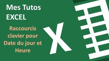 EXCEL Raccourcis clavier pour date et heure