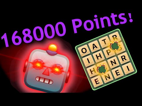Making a bot to absolutely destroy Word Hunt! #codingchallenge