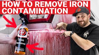 How To Remove Iron Contamination From Your Paint