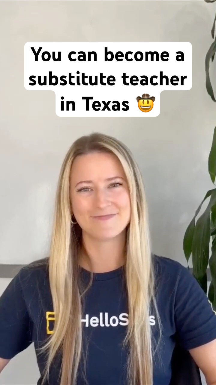 Become A Substitute Teacher In TEXAS YouTube Become A Substitute Teacher In TEXAS YouTube