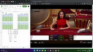 Baccarat strategy - C2Bet4 - With money management.