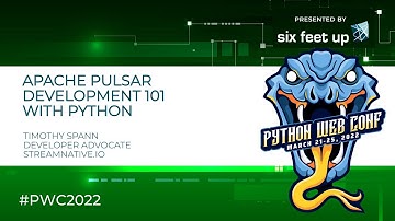 Apache Pulsar Development 101 with Python by Timothy Spann