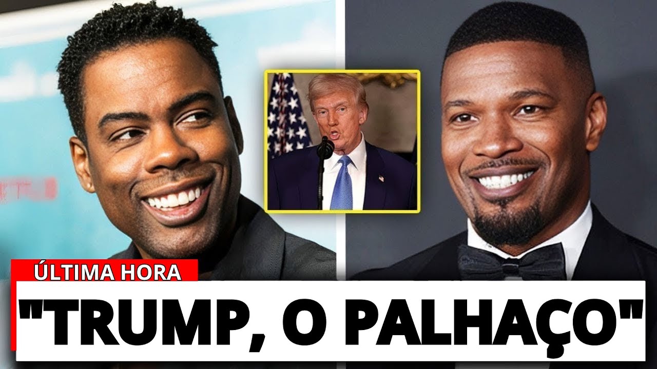 Chris Rock e Jamie Foxx DESTROEM Donald Trump AO VIVO NA TV!