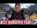 Perfect Hangover Food | Scottish Breakfast & Yorkshire Pudding Wrap | Hostel Travel Series Part 4