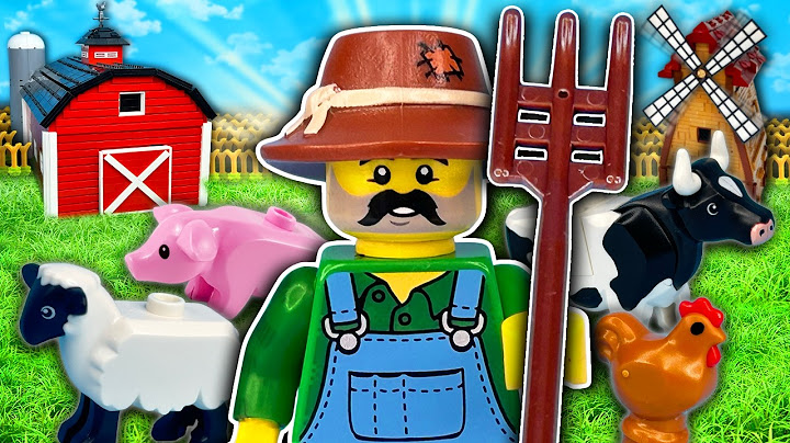 I built a giant LEGO FARM...