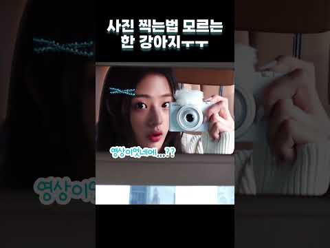 사진 찍는법 모르는 민지