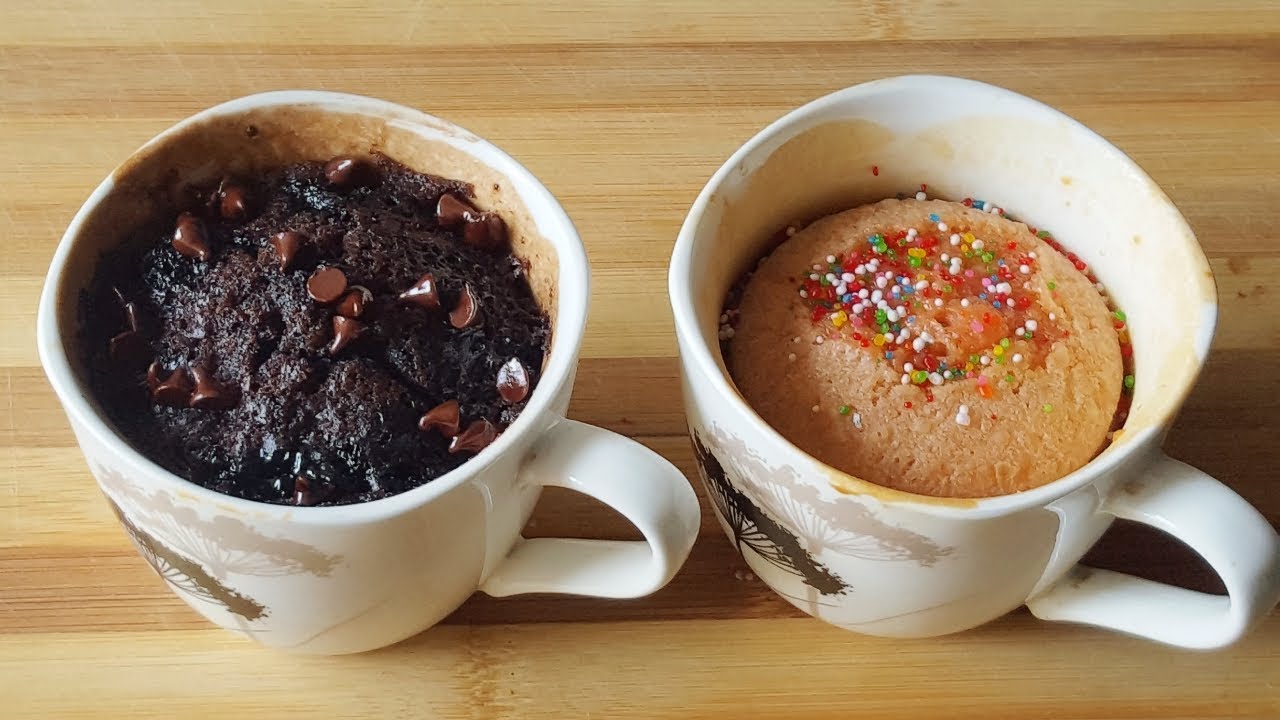 How to make MUG CAKES Without Microwave recipe by (YES I CAN COOK)