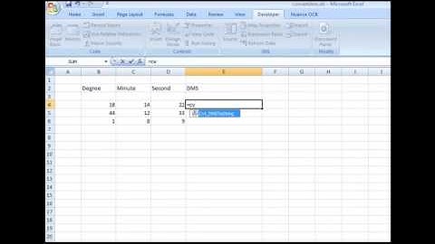 4. Convert DMS to String Format