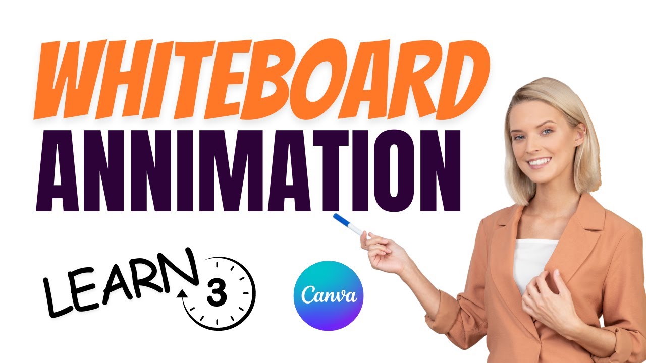 How To Make FREE Whiteboard Animations With Canva! - YouTube