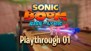 Sonic Boom: Rise of Lyric (Wii U) - Playthrough 01