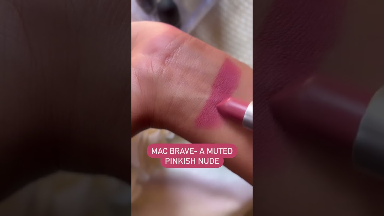 Lipstick - MAC Brave 