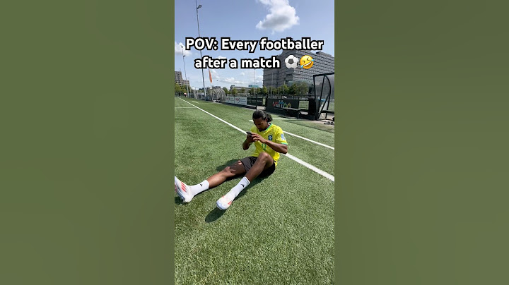 POV: every footballer after a match⚽️🤣