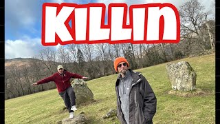 Killin stroll: The falls of Dochart & Kinnel stone circle.
