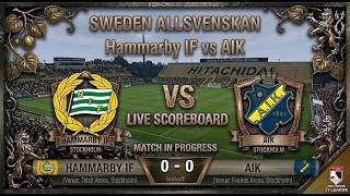 Hammarby vs AIK | Watchalong & Live Score | Sweden Allsvenskan screenshot 5