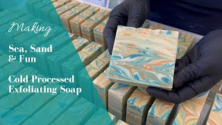 Making the Very Beachy Sea, Sand & Fun Cold Processed Soap! by Ariane Arsenault 7,754 views 1 year ago 14 minutes, 13 seconds