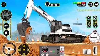 Heavy Excavator Simulator Game | Excavator Crane City Construction Game 2023 - Android Gameplay #5 screenshot 3