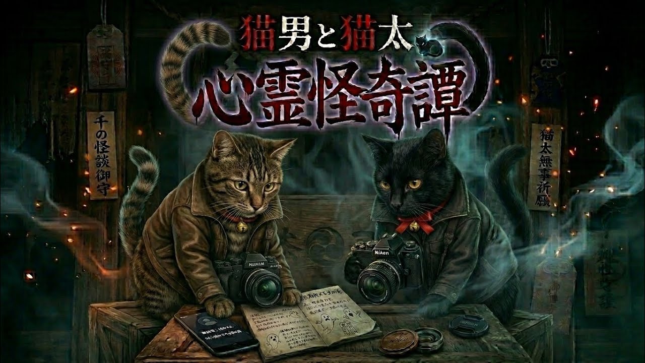 猫男と猫田の心霊怪奇譚　第一話　#ホラー #怪談 #怖い話 