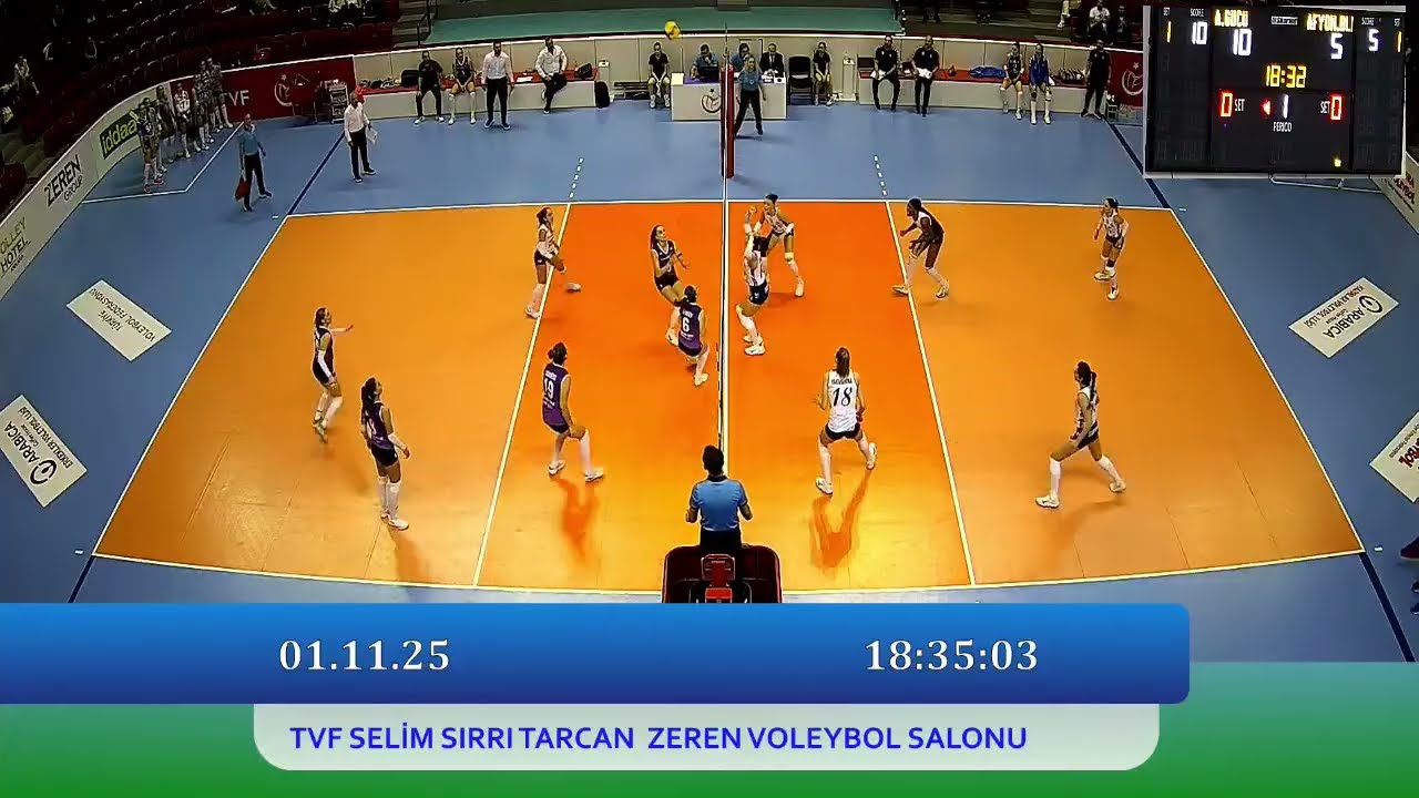 SİGORTA SHOP MKE ANKARAGÜCÜ - AFYON BLD. YÜNTAŞ Arabica Coffee House Kadınlar Voleybol 1.Ligi