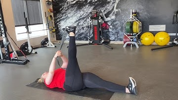 3 way Banded Hamstring Stretch