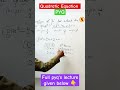 #quadratic_equation_pyqs#cl_10#icse#problems_beater