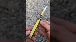 Classic Yellow Case - Still Better Than Modern Knives #shorts #pocketknife #knifecollecting