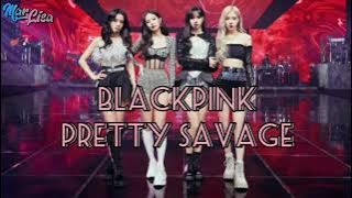 BLACKPINK - Pretty Savage | Easy Lyrics (subindo)