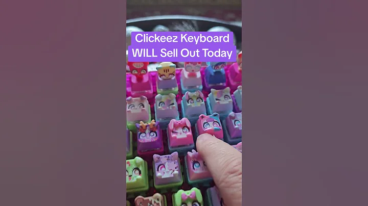 Selling FAST - Clickeez Keyboard - Grab it TODAY! #clickeez #fidgettoys #fidgettoy #stimming