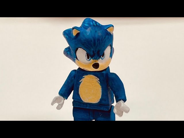 Sonic Desafío de la Esfera de Velocidad Lego Sonic