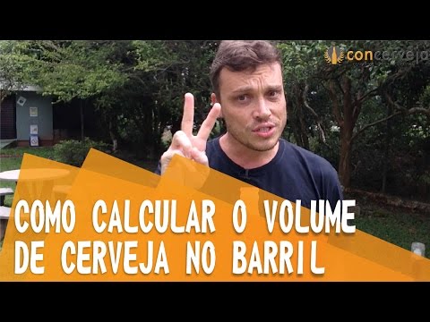 Vídeo: Como Calcular O Volume De Um Barril