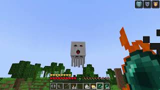 Minecraft but I Found a New Way to Kill Ghasts