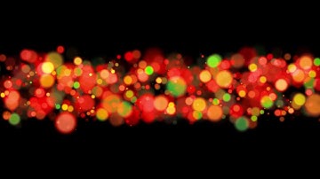 bokeh red particle line background loop animation - Download Stock Footage