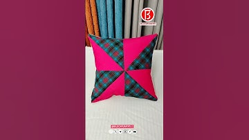 How to Make Patchwork Pillow Tutorial Part