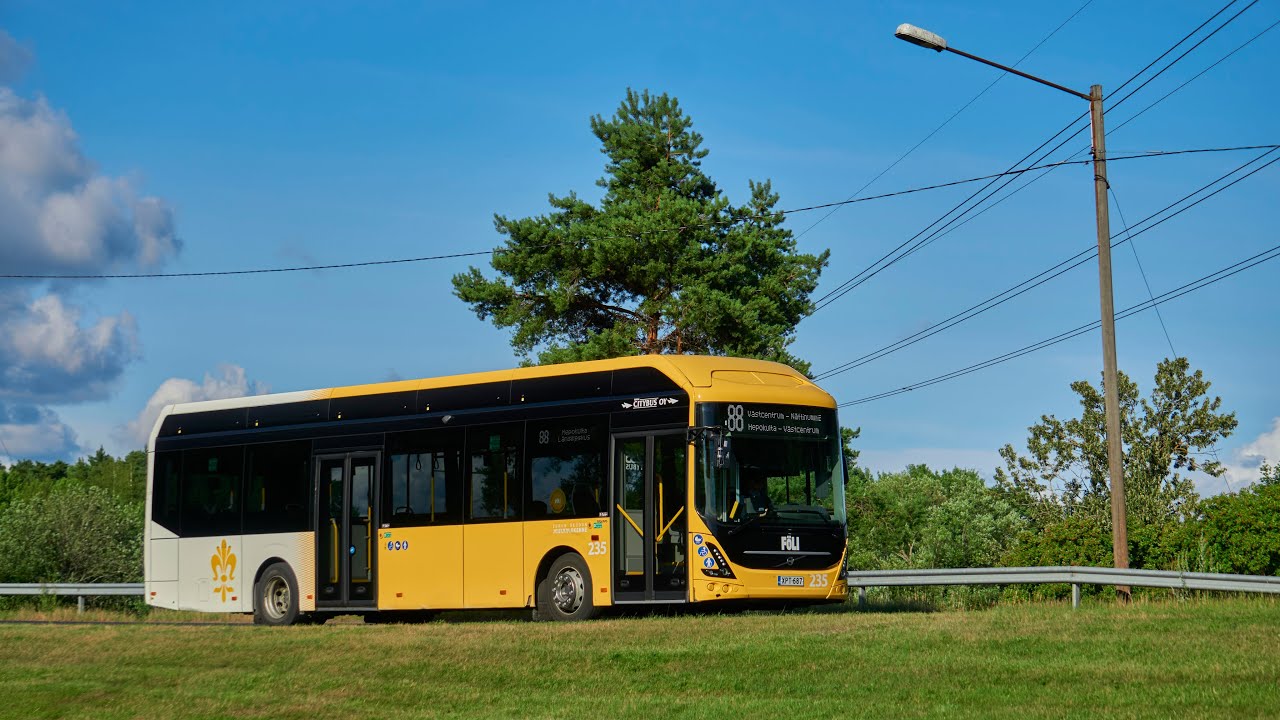 📼 Volvo 7900 Electric / BE | Turun Citybus 235