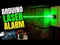 Homemade LAZER alarm. Homemade alarm with arduino and laser