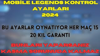 Mobi̇le Legends Kontrol Ayarlari 2024 - İki Dakikada Öğren En İyi Kontrol Ayarları - Mobile Legends