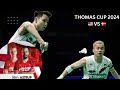 Thomas Cup 2024 - Aaron Chia/Soh Wooi Yik Vs Kim Astrup/Anders Rasmussen 🇩🇰