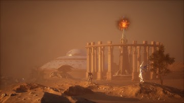 Desert Tornado for Unreal Challenge (Better Light Than Never) UE5