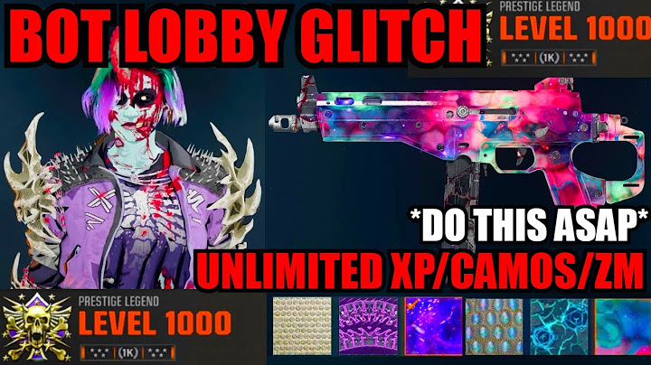 *USE ASAP* BOT LOBBY GLITCH! NEW UNLOCK CAMOS/UNLIMITED XP/ZM! BO6 GLITCHES! BO6 ZOMBIES GLITCH!