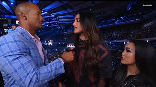 Raquel Rodriguez And Roxanne Perez Backstage Segment Raw 17112025 In English